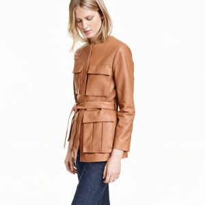 Hooded Wool-blend Coat
